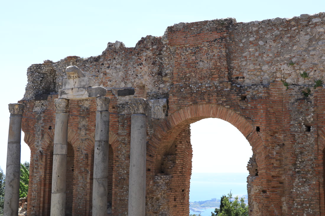 The Roman ruins of Volubilis in Morocco